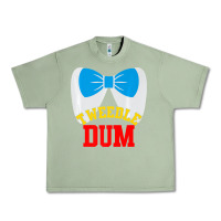 Oil Green tweedle dee dum funny matching halloween costume for couples premium t Urban Heavy Tee - maiPhamDesign