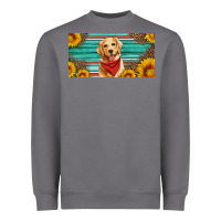 Storm golden retriever license plate Heavyweight Sweatshirt - Artiststas