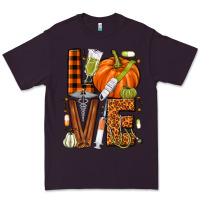 Plum Fall Nurse love Premium Tee - NancyCooperArtShop