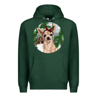 Sports Green Chihuahua And Farm Premium Hoodie - RanaPortraitStore