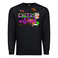 Black cheers witches Premium Sweatshirt - AdoDesignShop