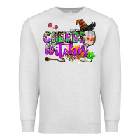 Oatmeal Heather cheers witches Premium Sweatshirt - AdoDesignShop