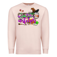 Pale Pink cheers witches Premium Sweatshirt - AdoDesignShop
