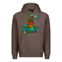 Coffee Summer Premium Hoodie - CowhideDigitalArt