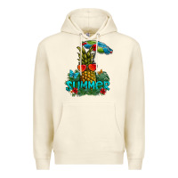 Sandshell Summer Premium Hoodie - CowhideDigitalArt