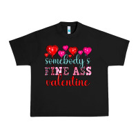 Black somebody's fine ass valentine Urban Heavy Tee - OliviaCreatesArt