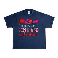 Navy somebody's fine ass valentine Urban Heavy Tee - OliviaCreatesArt