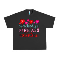 Pigment Black somebody's fine ass valentine Urban Heavy Tee - OliviaCreatesArt