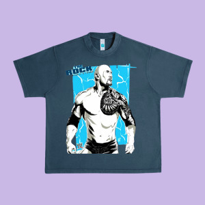 The Rock Power Urban Heavy Tee Designed By Maiphamdesign