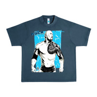 Midnight Navy the rock power Urban Heavy Tee - maiPhamDesign