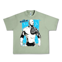 Oil Green the rock power Urban Heavy Tee - maiPhamDesign
