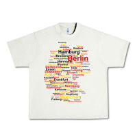 Pistachio germany map silhouette towns cities flag berlin travel t shirt Urban Heavy Tee - maiPhamDesign