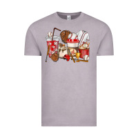 Vintage Zinc Baseball coffee cups Vintage Tee - HowdyJamesFarm