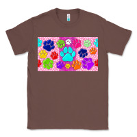 Chestnut paw print Classic Tee - TumblerDesignByShophia