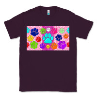 Plum paw print Classic Tee - TumblerDesignByShophia
