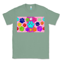 Sage paw print Classic Tee - TumblerDesignByShophia