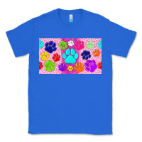 True Royal paw print Classic Tee - TumblerDesignByShophia