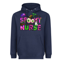 Navy spooky nurse Heavyweight Hoodie - AdoDesignShop