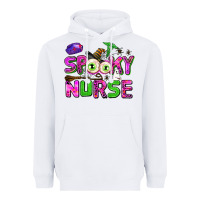 White spooky nurse Heavyweight Hoodie - AdoDesignShop