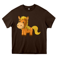 Cute Horse Heavy Core Tee | Teevron