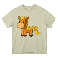 Mossy cute horse Heavy Core Tee - texasbilliewilder
