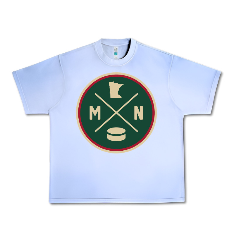 Classic Minnesota Hockey Mn Outline Pullover Hoodie Urban Heavy Tee by maiPhamDesign | Teevron