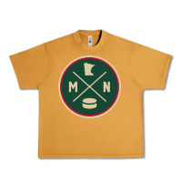 Peanut Butter Classic Minnesota Hockey MN Outline Pullover Hoodie Urban Heavy Tee - maiPhamDesign