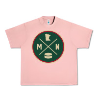 Salmon Classic Minnesota Hockey MN Outline Pullover Hoodie Urban Heavy Tee - maiPhamDesign