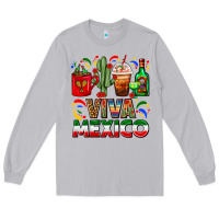 Moon Dust Viva Mexico Coffee Cups With Cactus And Tequila Long Sleeve Tee - FaDigitalArtStudio