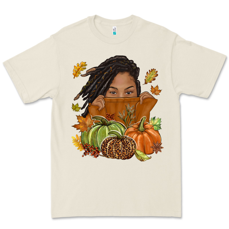 Fall With Black Girl Premium Tee by NancyCooperArtShop | Teevron