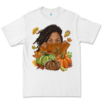 White Fall with black girl Premium Tee - NancyCooperArtShop