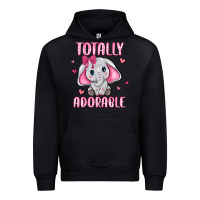 Black totally adorable Urban Hoodie - JahusDesignShop