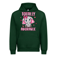 Forest Green totally adorable Urban Hoodie - JahusDesignShop