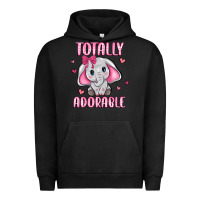 Pigment Black totally adorable Urban Hoodie - JahusDesignShop