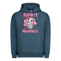 Pigment Midnight Navy totally adorable Urban Hoodie - JahusDesignShop
