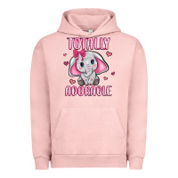 Pigment Salmon totally adorable Urban Hoodie - JahusDesignShop