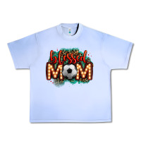 Grape Ice blessed soccer mom lightbulb letters Urban Heavy Tee - OliviaCreatesArt