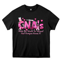 Black cna s make the world go around and everyone knows Heavy Core Tee - texasbilliewilder