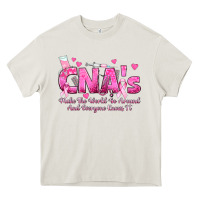 Cream cna s make the world go around and everyone knows Heavy Core Tee - texasbilliewilder