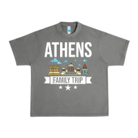 Tornado Athens Greece City Trip Skyline Map Travel Urban Heavy Tee - maiPhamDesign