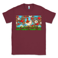 Burgundy cute chicken Classic Tee - TumblerDesignByShophia