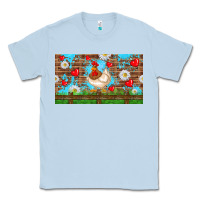 Dusty Blue cute chicken Classic Tee - TumblerDesignByShophia
