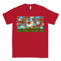 Red cute chicken Classic Tee - TumblerDesignByShophia