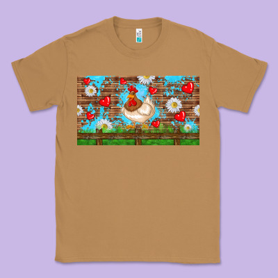 Cute Chicken Classic Tee Designed By Tumblerdesignbyshophia