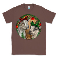Chestnut Baby Goats Christmas Classic Tee - RanaPortraitStore