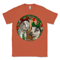 Copper Baby Goats Christmas Classic Tee - RanaPortraitStore