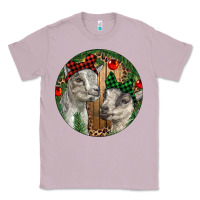 Lilac Baby Goats Christmas Classic Tee - RanaPortraitStore