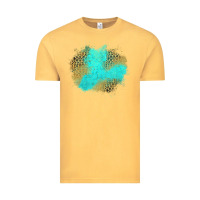 Turquoise Leopard Patch Vintage Tee | Teevron