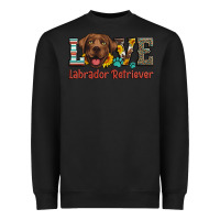 Black love labrador retriever Heavyweight Sweatshirt - Artiststas