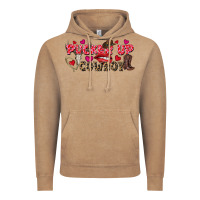 Vintage Coffee Pucker Up Cowboy Valentine's Day Vintage Hoodie - FaDigitalArtStudio